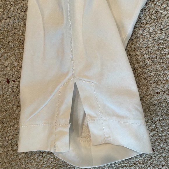 Focus Life Style Womens Straight Leg Stretch Denim Jeans White Size 6 - Picture 2 of 4